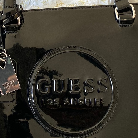 Guess Patent Tote: Style: THORNTON - Picture 4 of 5